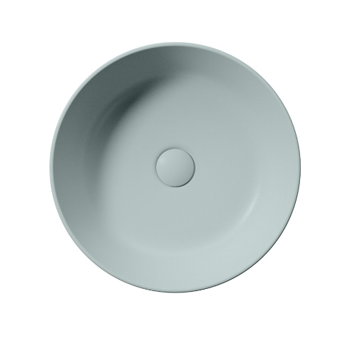 Kube X 942615 umývadlo na dosku, priemer 40 cm, ghiaccio matné