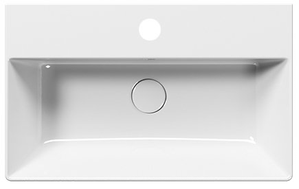 Kube X 9454111 keramické umývadlo 60x37 cm, biele ExtraGlaze