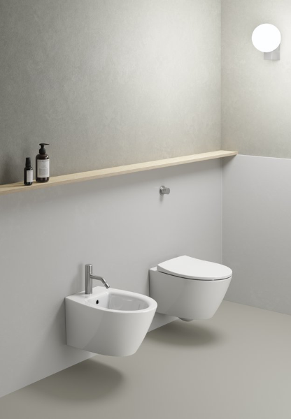 Modo 9864111 bidet závesný, 37x52 cm, biely ExtraGlaze