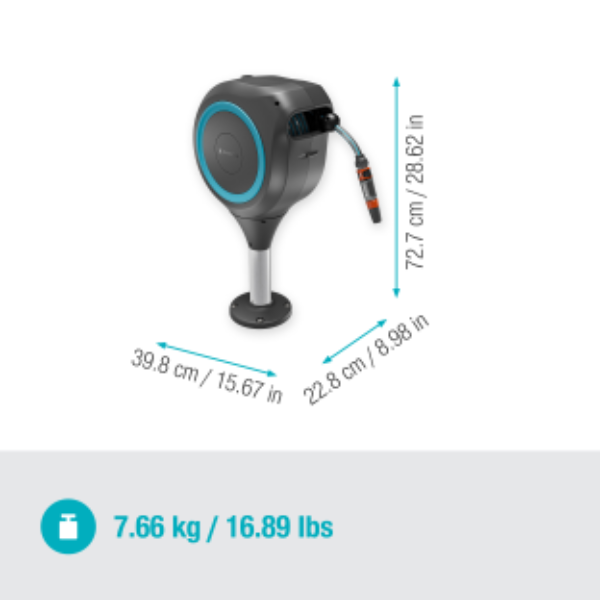 Gardena 18605-20 terasový box na hadicu RollUp S