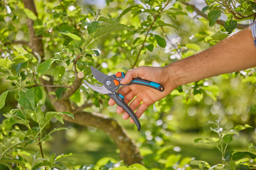 Gardena 12252-20 záhradné nožnice PremiumCut Pro Flex, dvojbrité, zelené drevo