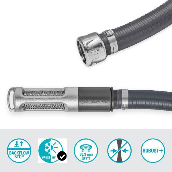 Gardena 9090-20 sacia hadica s košom 1" 4m
