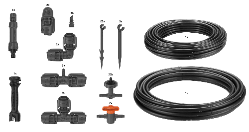 Gardena 13455-20 štartovacia súprava pre vyvýšené záhony (35 rastlín)