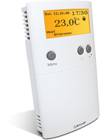 Salus ERT50TRIAC týždenný programovateľný termostat, tiché relé