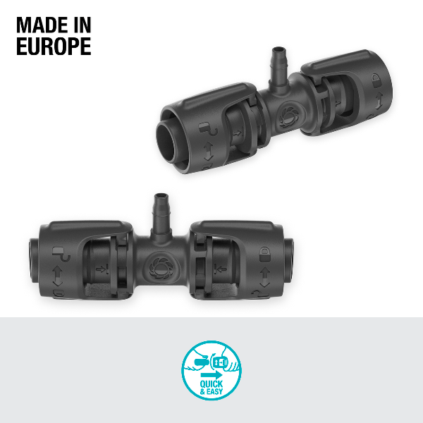 Gardena 13204-20 T-kus redukovaný 1/2" - 3/16" 5ks
