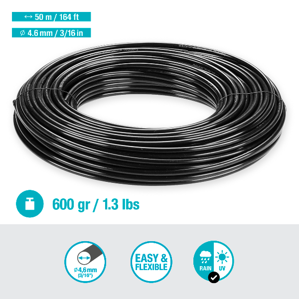 Gardena 1348-20 Rozdeľovacia rúrka 4,6 mm (3/16") 50m