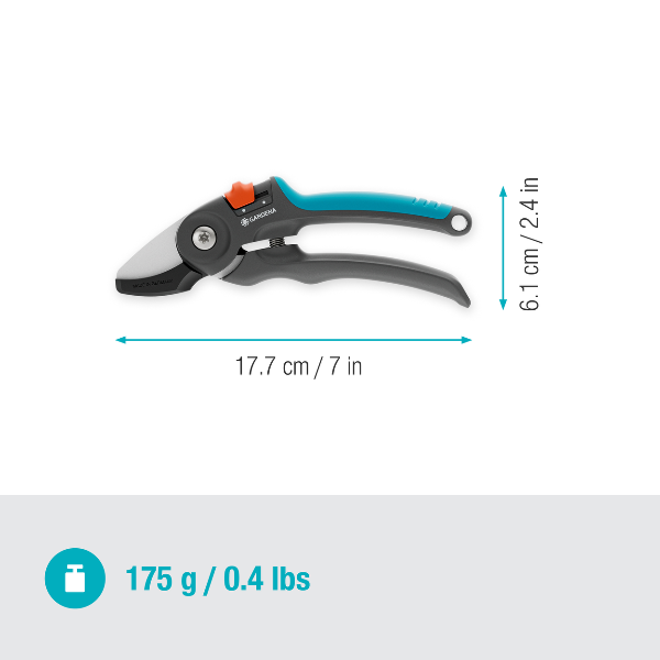 Gardena 12240-20 záhradné nožnice PremiumCut na suché drevo