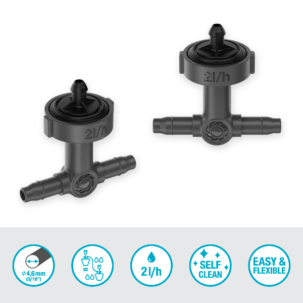 Gardena 13312-20 radový kvapkač 2 l/h vyrovnávajúci tlak