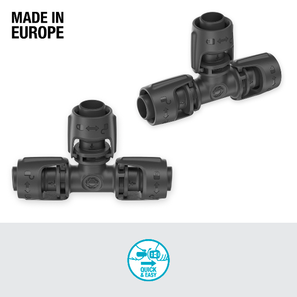 Gardena 13201-20 T-kus 13 mm (1/2") 2ks