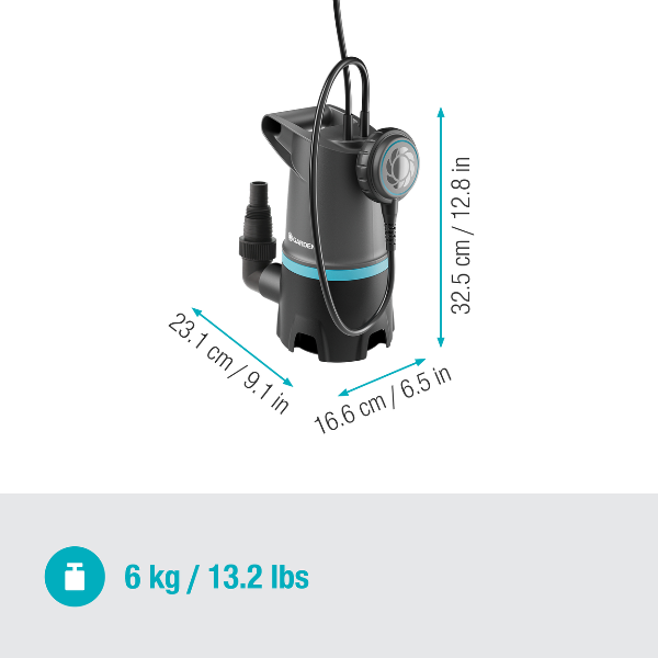 Gardena 9017-47 kalové ponorné čerpadlo 20000 Basic