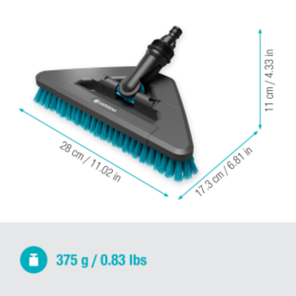 Gardena 18814-20 ručná kefa tvrdá flex