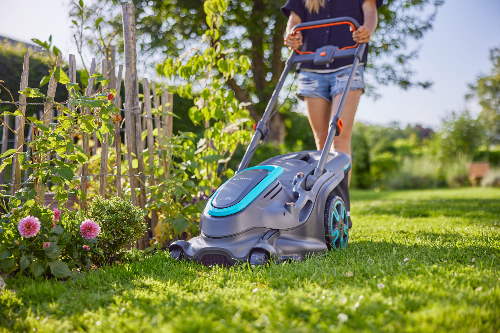 Gardena 14646-20 akumulátorová kosačka na trávu PowerMax Duo 46/36V