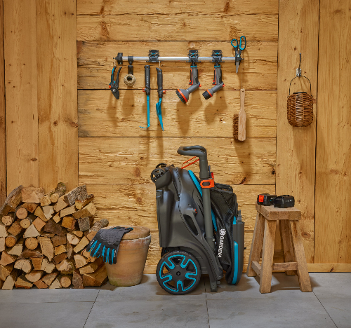 Gardena 14646-20 akumulátorová kosačka na trávu PowerMax Duo 46/36V