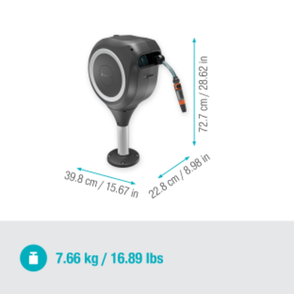 Gardena 18607-20 terasový box na hadicu RollUp S