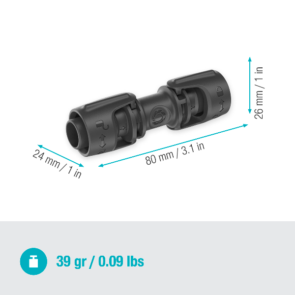 Gardena 13203-20 spojka 13mm (1/2") 3 ks