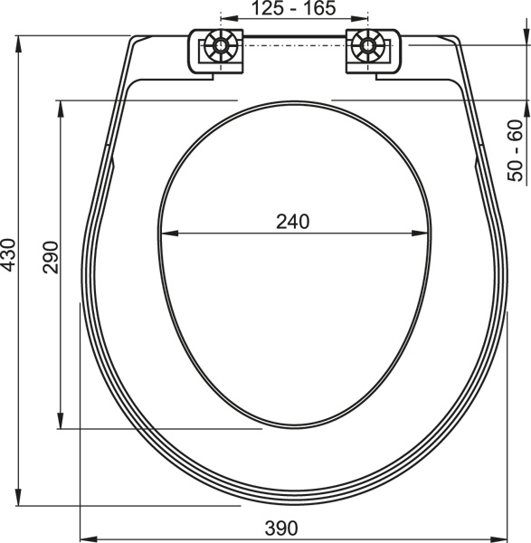 Alcaplast sedátko ALC-A6551