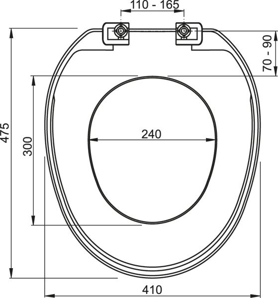 Alcaplast sedátko ALC-A3553