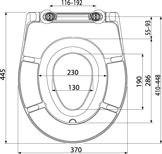 Alcaplast sedátko ALC-A606 softclose s detskou vložkou