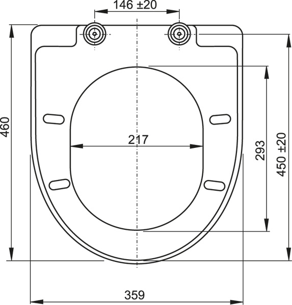 Alcaplast sedátko ALC-A67 softclose