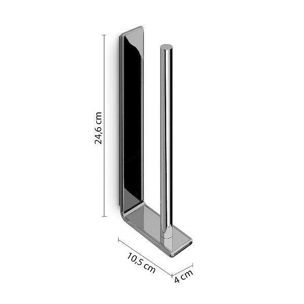 Il Giglio A9240213 držiak toaletného papiera rezervný, chróm