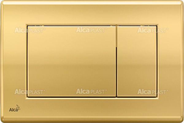 Alcaplast tlačítko M275 zlaté
