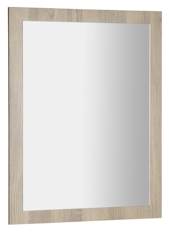 Amia AM600 zrkadlo v ráme 60x80x2,8 cm, dub Texas