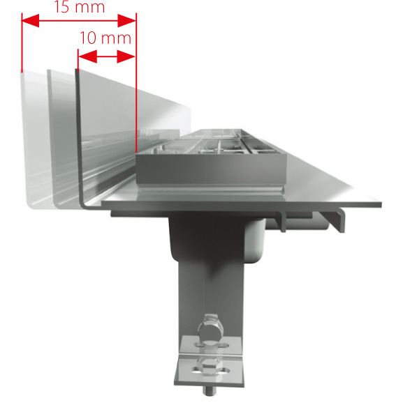 Alcaplast sprchový žľab ALCA APZ104-550 Flexible Low