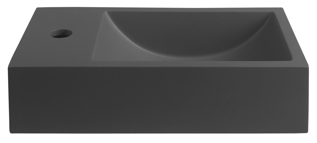 Crest L AR405 umývadlo vrátane výpuste, 40x22 cm, betón