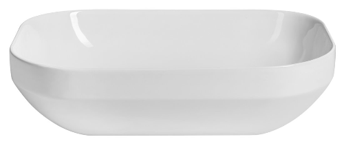 Evora AR429 keramické umývadlo na dosku 50,5x37cm, biele