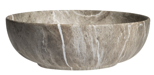Rondane AR435BM keramické umývadlo na dosku priemer 41cm, breccia marmor