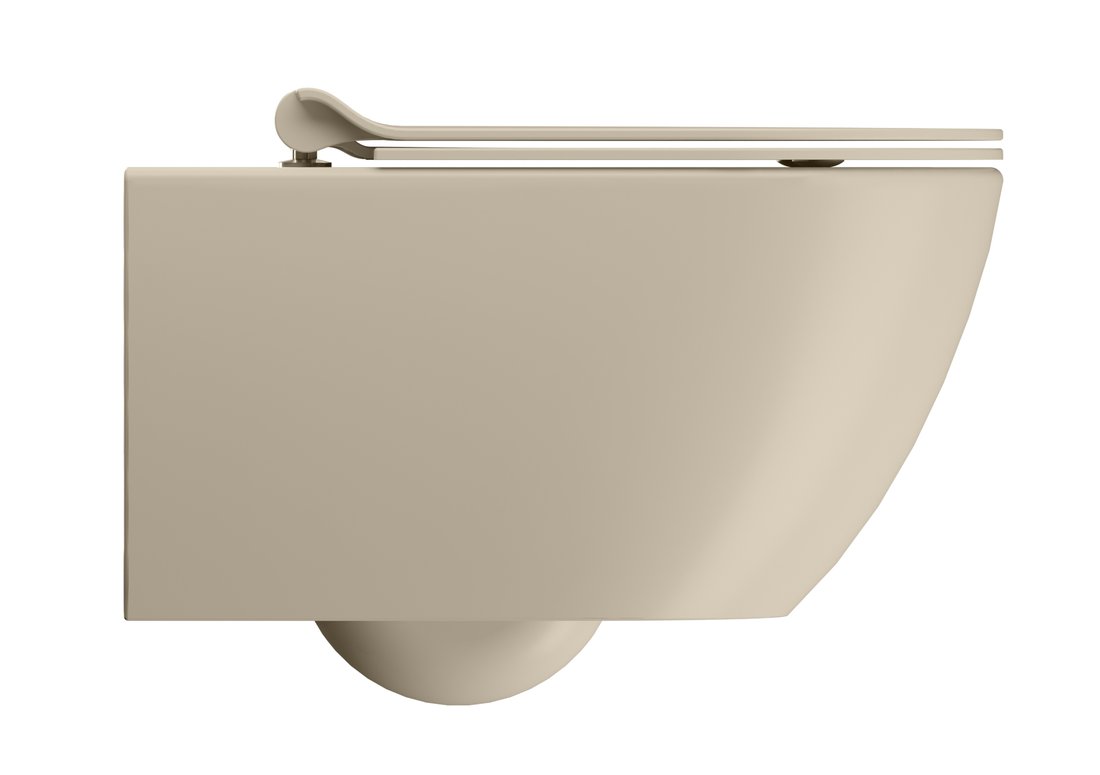 Pura 881508 WC závesné 55x36 cm, Swirlflush, creta mat