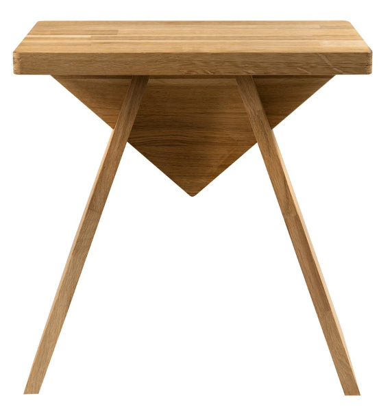 Astyle AS410 stolička 40x41x25cm, masív prírodný dub