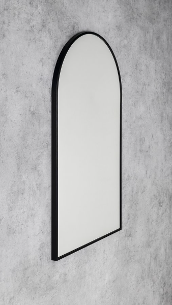 Arowana AWB5595 zrkadlo v ráme, 55x95 cm, čierne matné