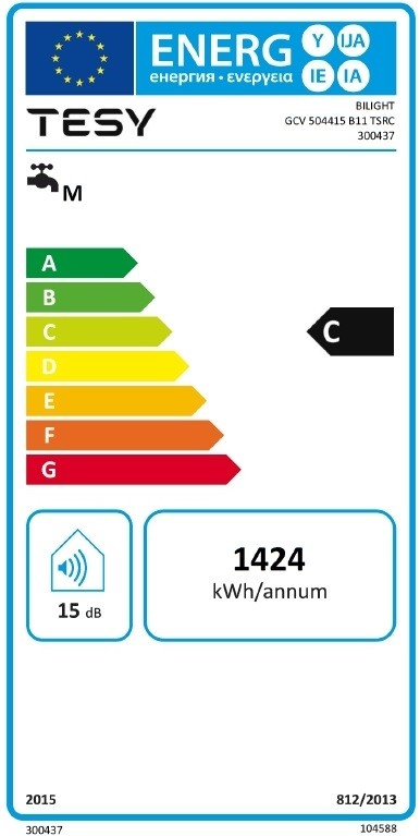 Tesy BiLight BI 50V elektrický zvislý ohrievač