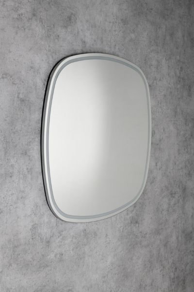 Buto BU080 zrkadlo s LED osvetlením 80x80 cm