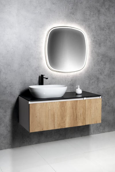 Buto BU080 zrkadlo s LED osvetlením 80x80 cm