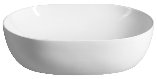 Aqualine CA490 umývadlo na dosku, 49x36 cm, biele
