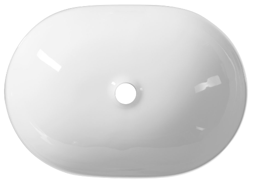 Aqualine CA490 umývadlo na dosku, 49x36 cm, biele