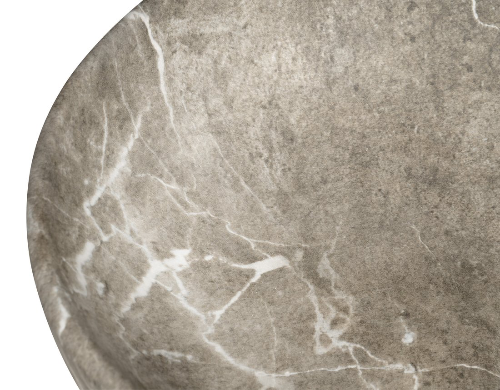 Caleo CA590BM keramické umývadlo na dosku 60x42cm, breccia marmor