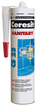 Ceresit CS 25 Sanitárny silikón bahama