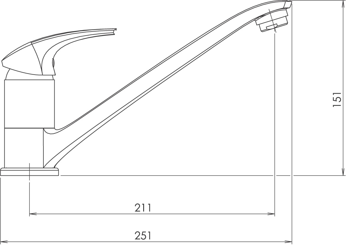 Novaservis Metalia 57 57091,0 drezová batéria