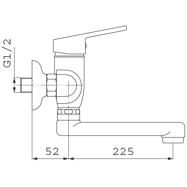 Ferro Smile 71070,0 drezová batéria 150 mm