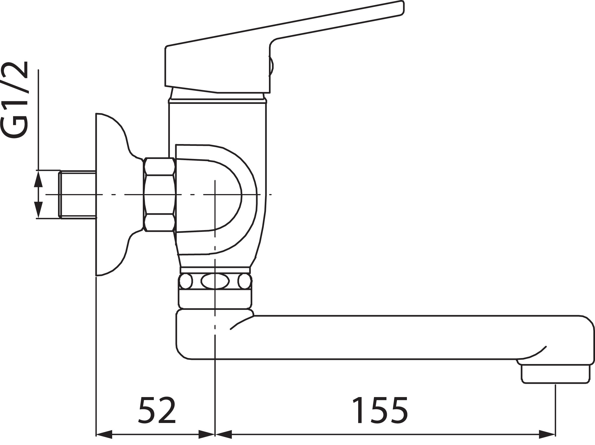 Ferro Smile 71076,0 drezová batéria 150 mm