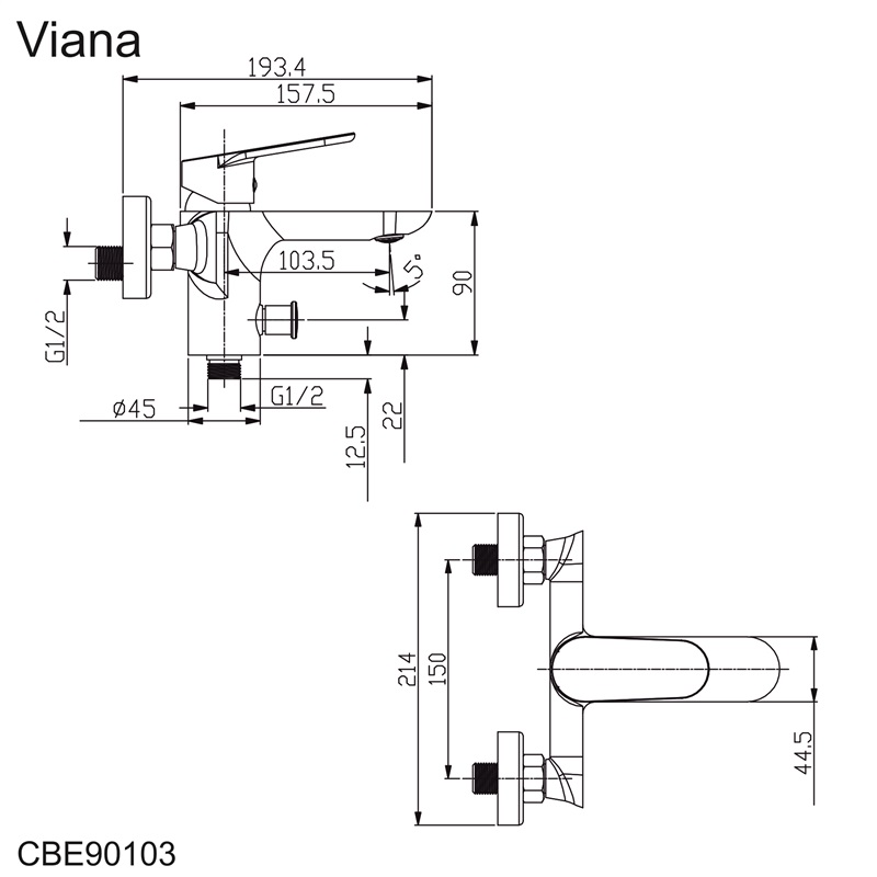 Mereo Viana CBE90103 vaňová batéria