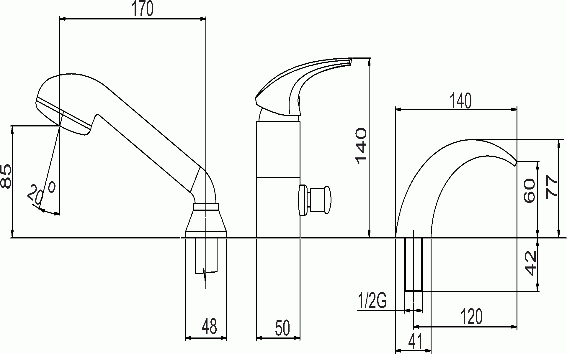 Novaservis Metalia 57 57047,0 vaňová batéria 3-otvorová