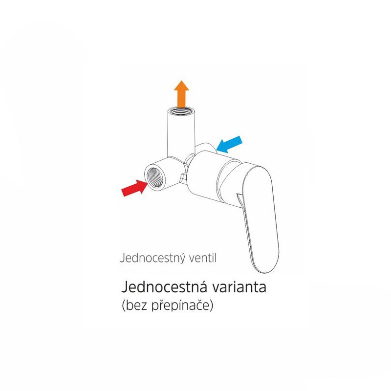 Mereo Eve CBV60105BS batéria podomietková s bidetovou sprchou