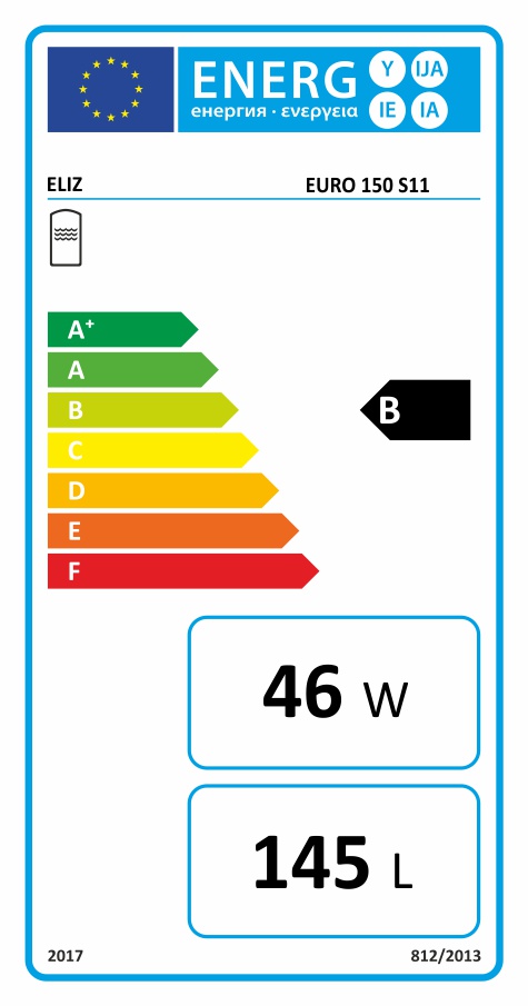 Elíz Euro 150 S11 stacionárny ohrievač vody