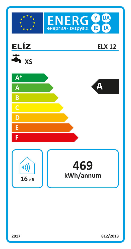 Elíz ELX 12 prietokový ohrievač vody