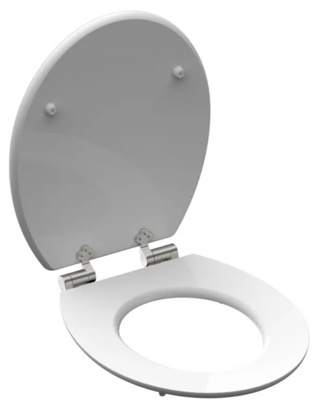 Schütte Black Stone WC sedátko MDF, Soft Close
