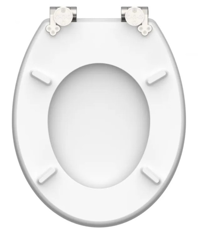 Schütte Black Stone WC sedátko MDF, Soft Close
